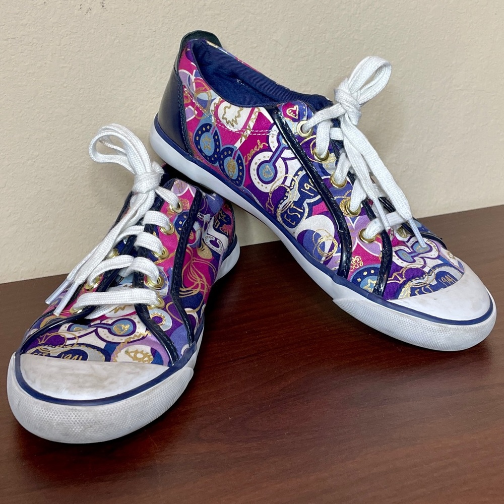 ❌SOLD❌Coach Barrett Poppy Sneaker Size 8